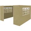 Sealey Pannelli Laterali Dellonda Per Gazebo Marquee Modelli 2 X 2M Beige DG142
