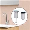 2 Pezzi Tappo per Lavandino Tappo di Scarico per Lavabo Tappo di Scarico per