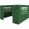 Sealey Pannelli Laterali Dellonda Per Gazebo Marquee Modelli 2 X 2M Verde DG144