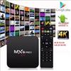 MXQ PRO 8K QUAD CORE ANDROID 10 MINIPC 4GB RAM 32GB ROM DECODER SMART BOX WIFI
