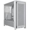 Corsair Case PC Midi Tower Gaming ATX EATX micro ATX Mini-ITX FRAME 4000D RS