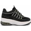Fornarina Sneaker UP Nera con Strass e Platform A/I