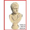 Statua Busto Romano Caracalla In Cemento E Polvere Di Marmo