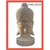 Statua Busto Buddha In Cemento e Polvere Di Marmo