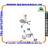 Stihl Tappo serbatoio olio e miscela Emak X motosega Oleo Mac GS520 630 650 651