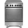 De Longhi Cucina elettrica 4 zone cottura Forno elettrico DESIGN DMX 64 VL Inox