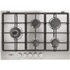 Whirlpool TGML 761 IX R Acciaio inossidabile Da incasso 73 cm Gas 5 Fornello(i)