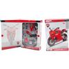 MAISTO MI39193 DUCATI 1199 PANIGALE RED KIT 1:12 Modellino