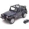 MAISTO MI31245DB JEEP WRANGLER RUBICON 1997 DARK BLUE 1:27 Modellino