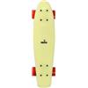 Ridge Mini Cruiser Skate Skateboard retro 22 completo nel bianco, fatto in l'UE, cuscinetti ABEC 7, alta qualità formula segreta di plastica