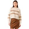 Molly Bracken Maglia Donna Manica Lunga Rigata Lurex MOLLY BRACKEN LA1794DN