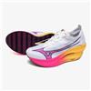 MIZUNO WAVE REBELLION PRO 3 HANABI PACK U1GD2533 11 Bianco Rosa Arancione Lar...