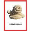 Statua Lumaca Animale Da Giardino Per Esterno In Cemento Polvere Di Marmo