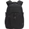 Amazon Basics ZAINO DA VIAGGIO PER LAPTOP 15 6 POLLICI NERO ANTIGRAFFIO RESISTENTE IMPERMEABIL