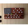 Fatto a mano Porta palline da golf progettato con bandiera americana, bandiera americana i...