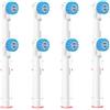Orax 8 Testine Compatibili Per Spazzolino Elettrico Testina Oral-b Sensitive Clean