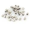 Uxcell 20pz 20A 250V Capacità Rottura Vetro Cartuccia Tubo Fusibile Microonde 6x30mm