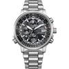 CITIZEN PILOT ECO-DRIVE OROLOGIO UOMO ACCIAIO CRONO RADIOCONTROLLATO AT8300-58E