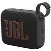 JBL Go 4 Black Casse Bluetooth Nero
