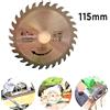 DISCO 115mm SEGA CIRCOLARE 4.5" 30 DENTI LEGNO RICAMBIO FLEX