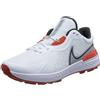 Nike DJ5593-106 Nike Infinity PRO 2 Uomo, White/Black-Wolf Grey-Picante Red EU 42