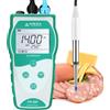 Apera Instruments PH850-SS - Misuratore di pH portatile per misurare alimenti e campioni semigirigida (range di misurazione del pH: da 0 a 14,00)