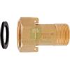 UTENSILERIA 2PZ RACCORDO PER CONTATORI ACQUA 3 4 F. X 1 2 M.:
