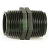 UTENSILERIA 50PZ RACCORDO FILETTATO NIPPLO PER TUBO IN POLIETILENE MIS. 1: