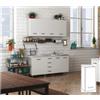 Linea Azzurra Kit Cucina Pensile 1 Anta 40X30Xh72 Cm Bianco