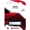 Kingston NV3 2TB Hard Disk SSD Interno M.2 2280 NVMe PCIe 4.0 6000/5000 MB/s