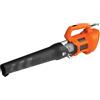 BLACK & DECKER Soffiatore Black+Decker Assiale Elettrico 1850W a Filo Pulizia Giardino