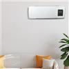 Riscaldatore da parete con schermo LCD, riscaldamento rapido, ventilatore