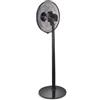 Argo Ventilatore Pavimento STANDY EVO Black 398200033 55W 40cm 5 pale