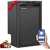 AAOBOSI Frigo Portatile 83L Frigo da Campeggio con APP Frigorifero Per Caravan con Luci