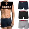 Superga 6-12 BOXER Uomo Superga Cotone Elasticizzato Moda Classico Mutande slip Intimo