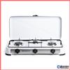 Melchioni Fornello a Gas 3 Fuochi Portatile Campeggio Campagna Mare Gpl Melchioni Minerva