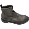 Kebo NA3010 stivaletto allacciato nabuk invecchiato taupe ricamo inglese 5/6