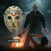 Maschera Halloween Horror Jason Venerdì 13 PVC - 25x25cm Oro Cosplay