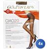 Golden lady 4x Ciao Collant 20 Den 36O Castoro Tg.Iv