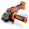 Powerplus Dual Power - Smerigliatrice angolare senza fili da 40 V POWDP35170, disco abrasivo Ø 125 mm, smerigliatrice compatta ed ergonomica, senza batteria o caricatore
