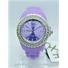 H2X OROLOGIO DONNA H2X by LOWELL CASSA 36mm,GHIERA GIREVOLE CON ZIRCONI,COLORE LILLA