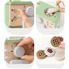 Macchina per il caffè in legno, macchina per il tè pomeridiano, caffè