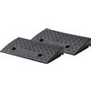 Does not apply 10646 - Rampa Carrabile per Marciapiede, Nero, 50 X 27 X 7 Cm, Set Di 2