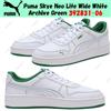 Puma Skye Neo Lite Wide White Archive Green 392831-06 taglia uomo