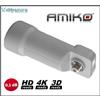 Amiko Convertitore Satellitare Illuminatore Parabola Lnb 1 Uscita Universale Multifeed