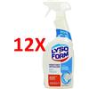 LYSOFORM 12 X Lysoform Spray Azione Bagno Disinfettante Anticalcare Superfici Brillanti