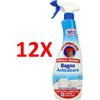 CHANTECLAIR 12 X Chanteclair Forza E Igiene Bagno Anticalcare Trigger 625 Ml