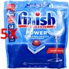 FINISH 5 X Finish Pastiglie Per Lavastoviglie Power Allin1 34 Tabs Regular