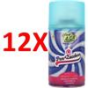 FRESHAROMA 12 X Fresh Aroma Deodorante Matic Pan Di Zucchero Arancia Candita Caramello Van