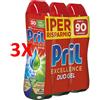 PRIL 3 X Pril Excellence Duo Gel Sciogli Grasso Classico 540 Ml 3 Pezzi Da 30 Lavagg